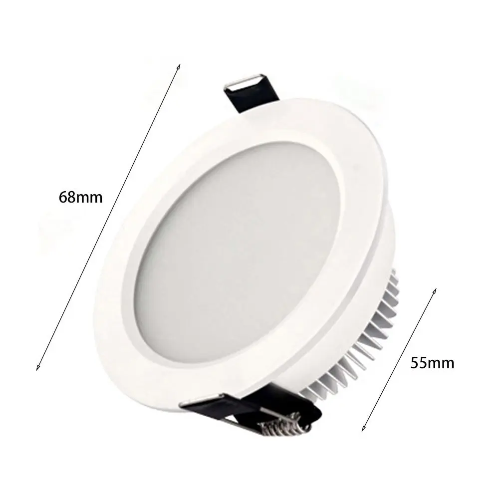 

2-Inch 3W Super Bright LED Ceiling Lamp Flush Mount Home Lighting Lamp Living Room Decoration Lamp With Good Heat Dissipation