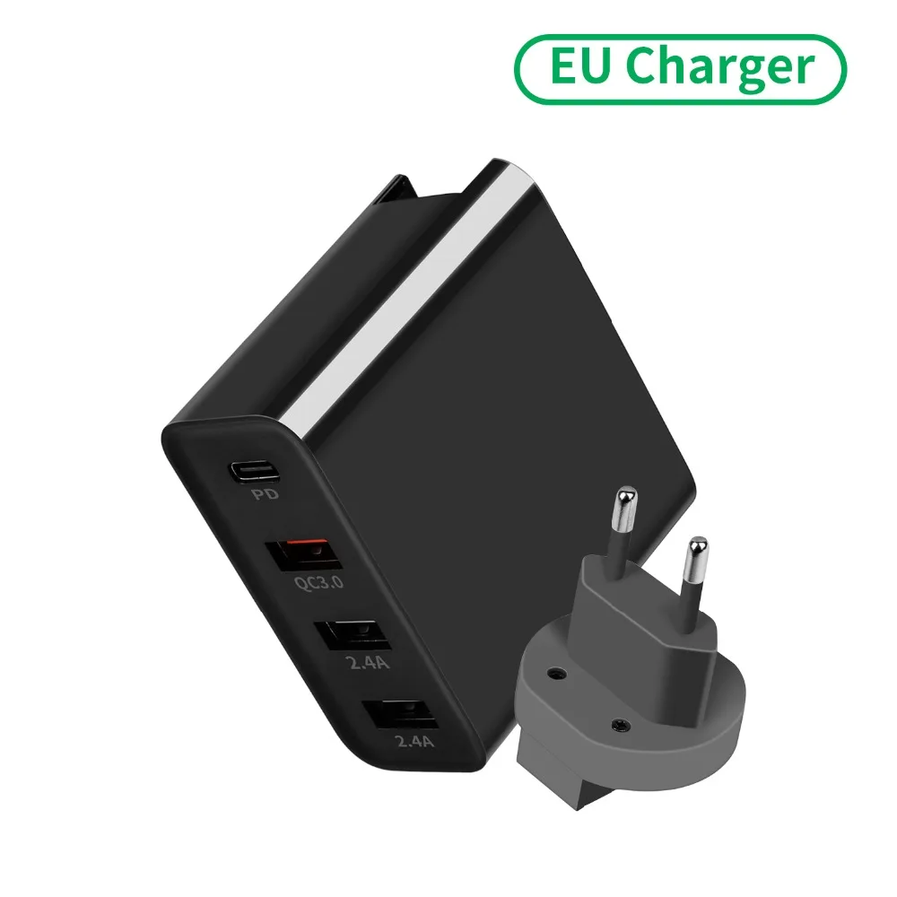 GOOJODOQ PD зарядное устройство 48 Вт USB быстрое зарядное устройство QC3.0 настенное зарядное устройство для iphone 11 XS Max Pro Apple iPad для samsung huawei Xiaomi Tablet