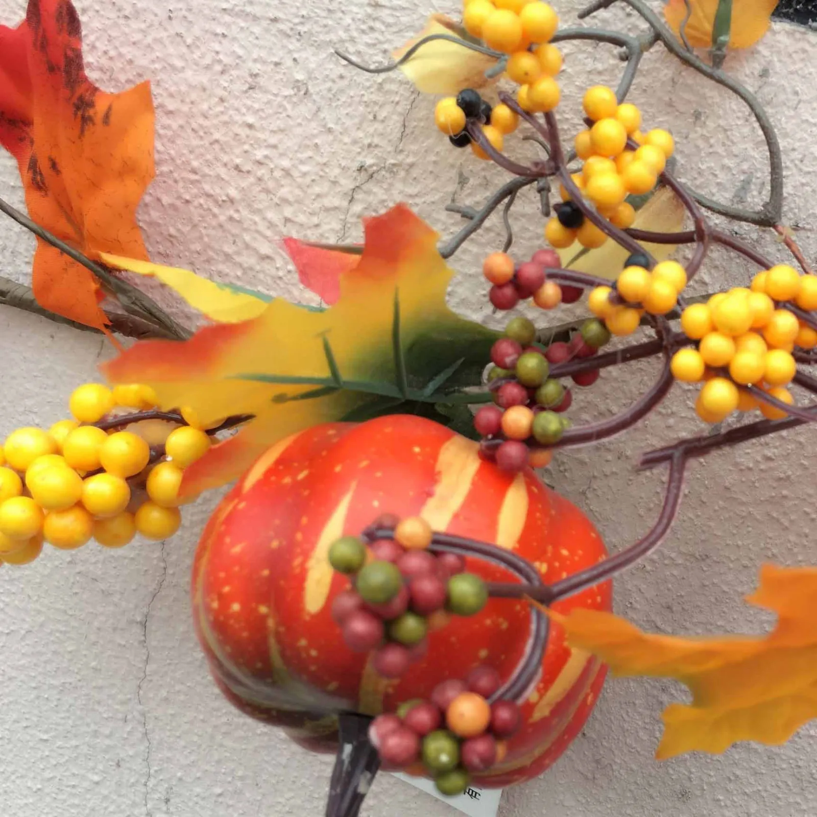 Хэллоуин украшения 1 8 м светодиодный освещенный осенний Тыква кленовые листья