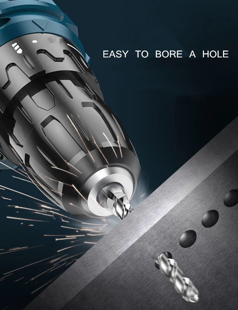 Аккумуляторная дрель с литиевым аккумулятором 25 в|electric screwdriver|electric screwdriver power