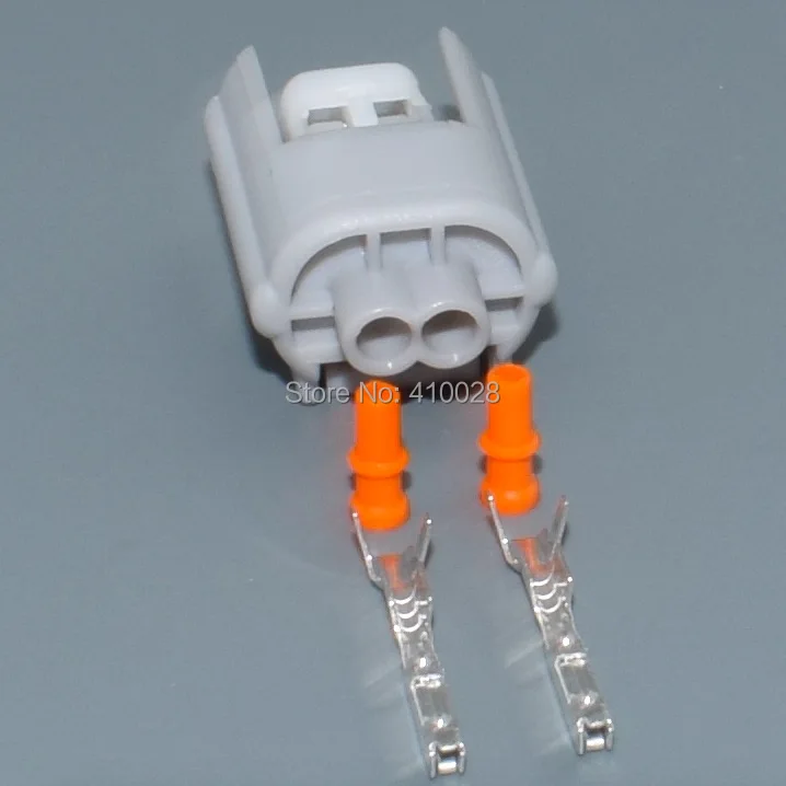

shhworldsea 2pin socket 0.6mm Automotive connector wiring harness plug connector