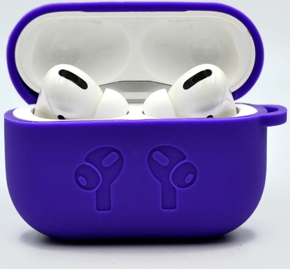 1 шт. силиконовый Bluetooth беспроводной чехол для наушников для AirPods Pro защитный чехол Аксессуары для Apple Airpods зарядная коробка
