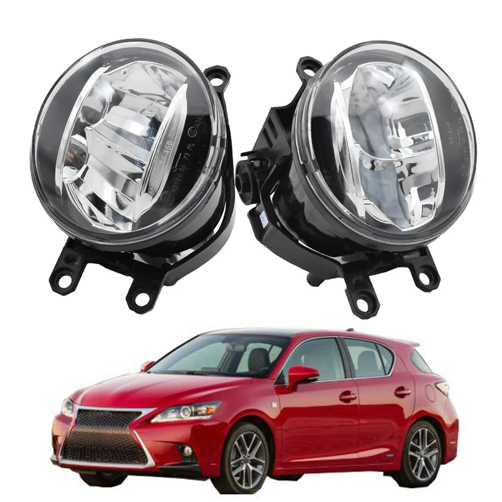 2 шт. спереди светодиодный туман светильник лампа для Lexus CT200 IS250 E250 RX270 4runner AVENSIS Land