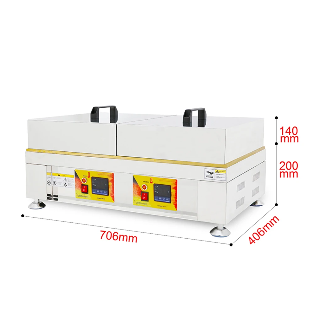 Электрическая японская машина для приготовления блинчиков с антипригарным