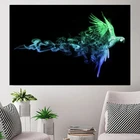 Картины с птицами и животными RELIABLI, красочные плакаты с летающим попугаем, Картина на холсте, настенное искусство для гостиной, украшения, принты без рамки