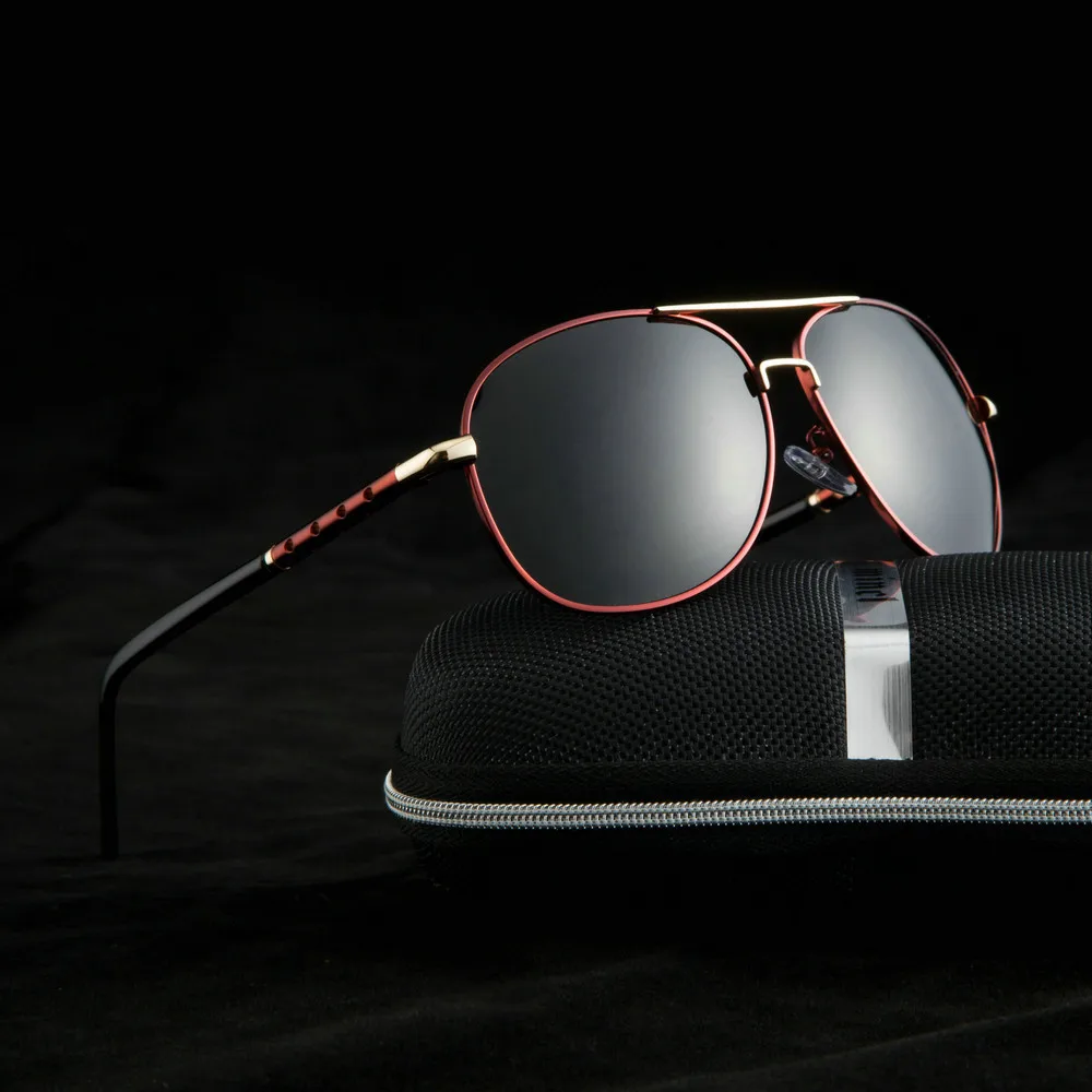 Солнцезащитные очки Мужские поляризационные зеркальные аксессуары для вождения