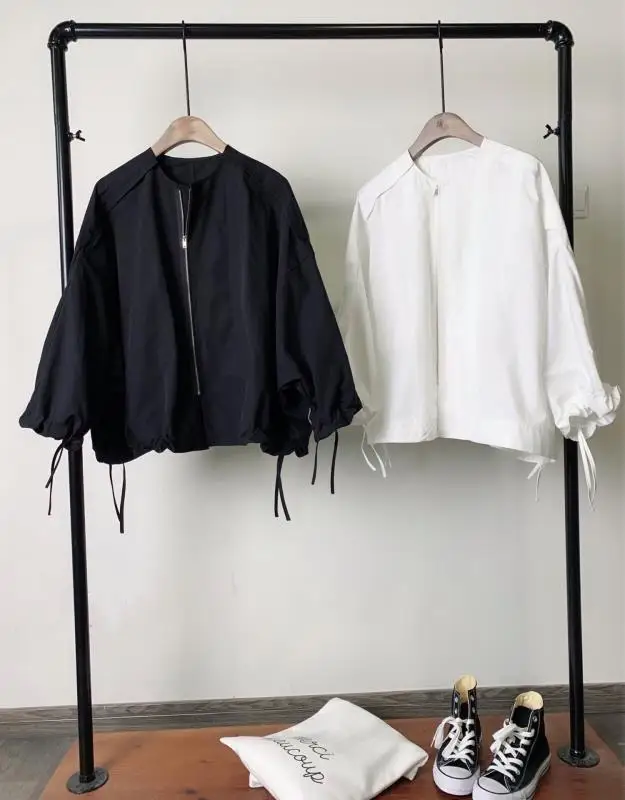 Иностранная куртка Женское пальто короткий тренчкот | Женская одежда