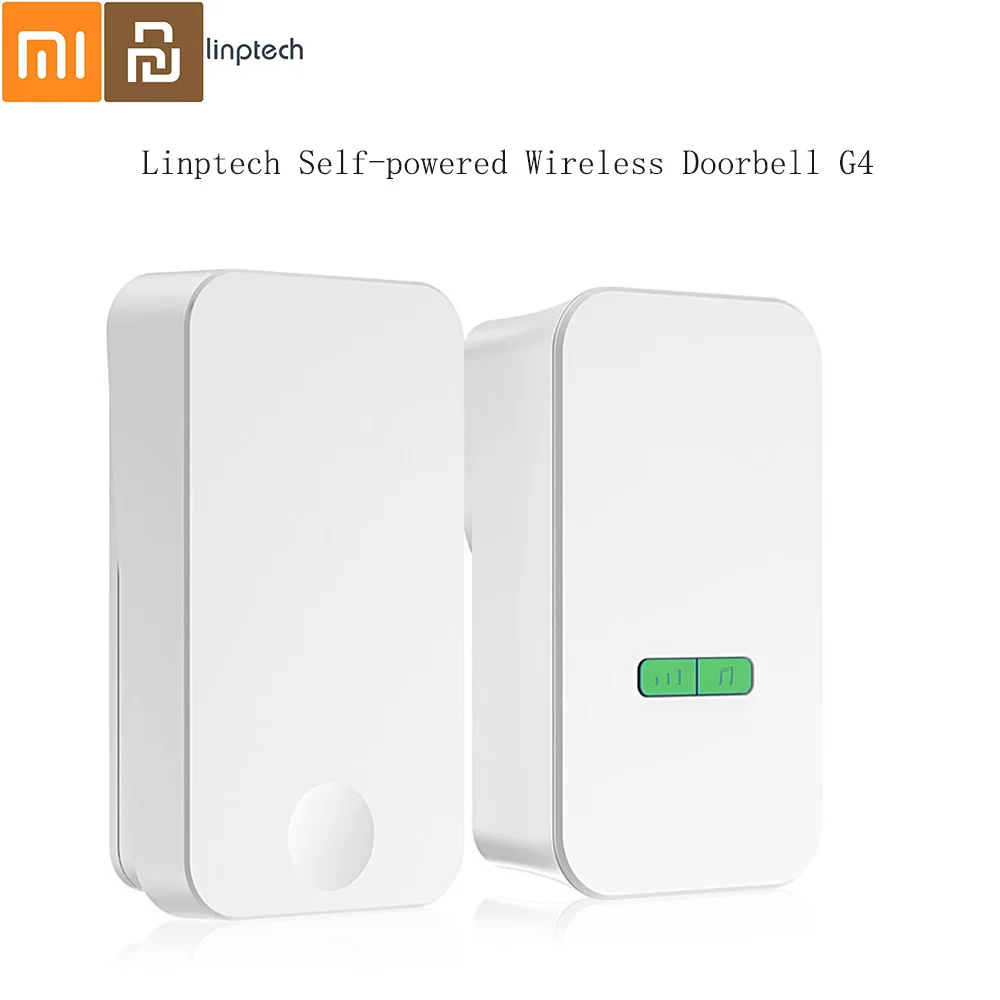 Автономный беспроводной дверной звонок Linptech Linbell без батареек для дистанционной