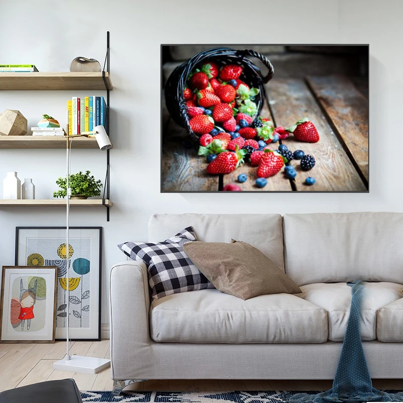 ZOOYA Кухня украшения алмазные вышитые фрукты красное вино подарок для дома DIY Decoratif