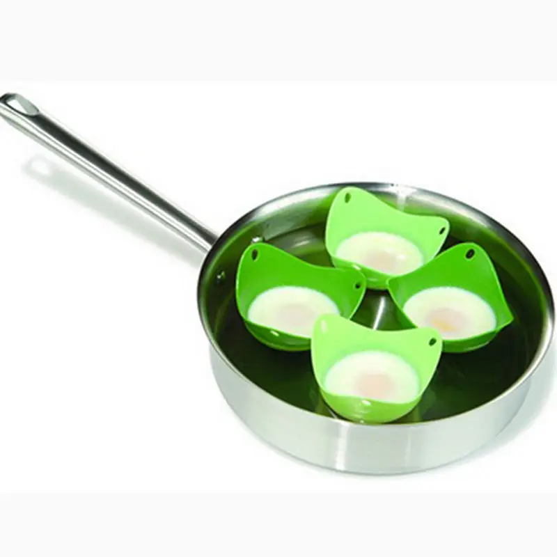 4 шт. высокое качество силиконовый яичный браконьерок кухонные Poach Pods Poached чашки