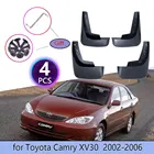 Брызговики для Toyota Camry 30 XV30 2002 2003 2004 2005 2006, облицовочные Брызговики, брызговики, защитные автомобильные аксессуары