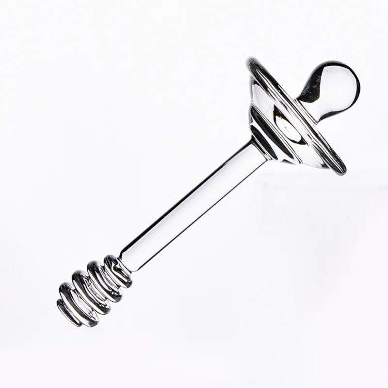 11 унций/14 унций чистая медовая банка с диппером сделанная из стекла Диппер и