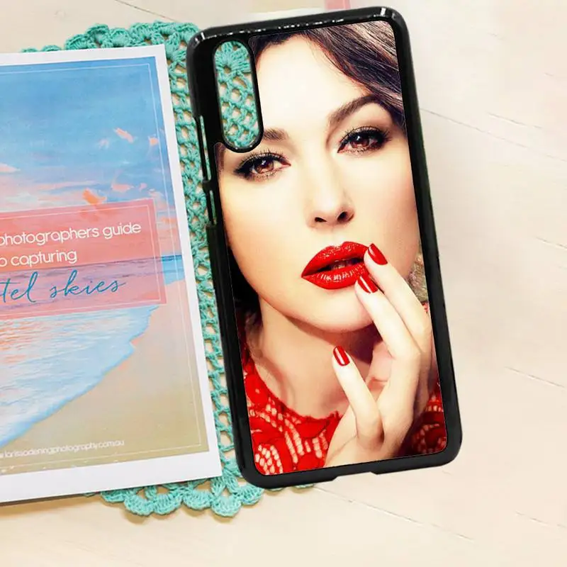 

Monica Bellucci famous actor luxury design Phone Case cover PC for iPhone 11 12 pro XS MAX 8 7 6 6S Plus X 5S SE 2020 XR