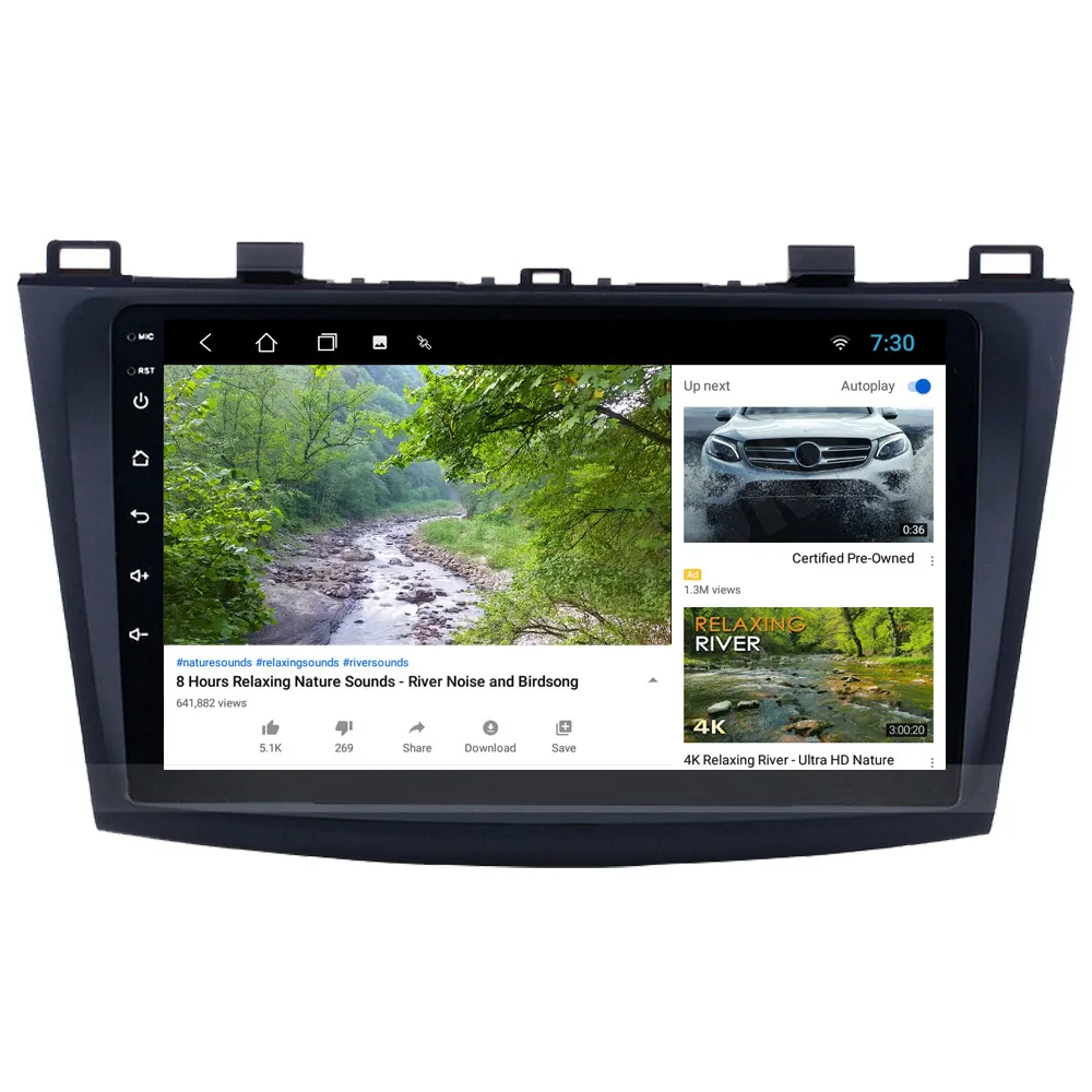Для Mazda 3 2010 2011 2012 Android 10 автомобильный радиоприемник стерео GPS навигация СБ Navi