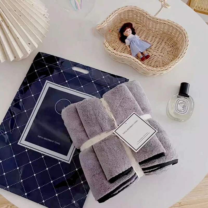 luxury brand beach towel microfi towel bath and shower for bathroom home and comfort towel 35x75 bath towel 70x140 free global shipping