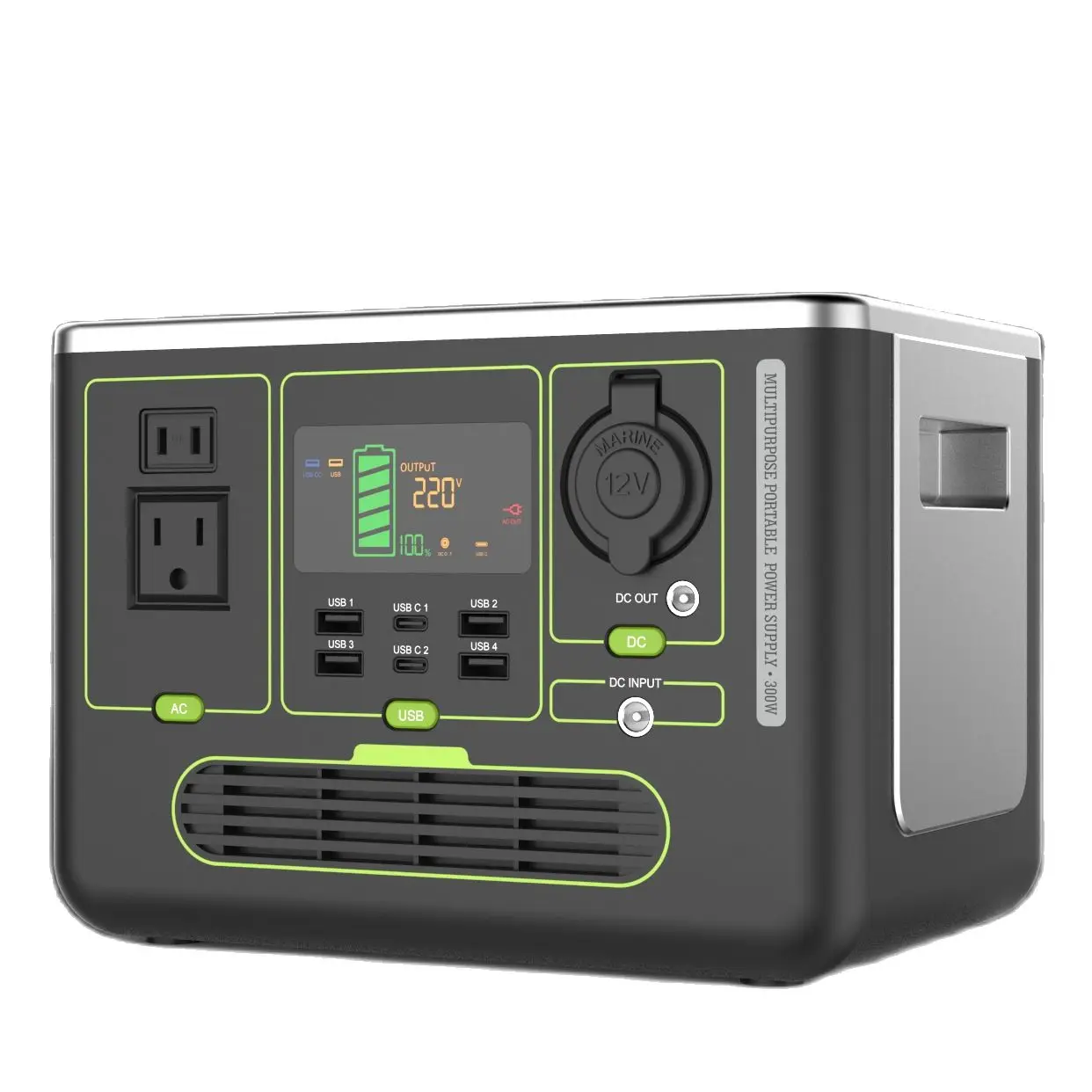 Портативная электростанция 444Wh блок питания для хранения энергии