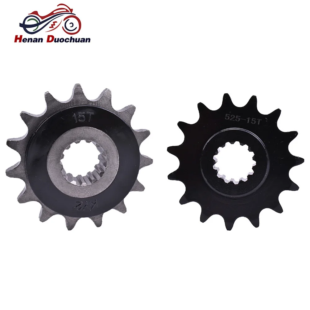 

525 15 tooth 15T 500CC Motorcycle Front Sprocket Gear Wheel For Honda CB500 CB500R CB500S Cup CBF500 PC39 CBF 500 CB 500