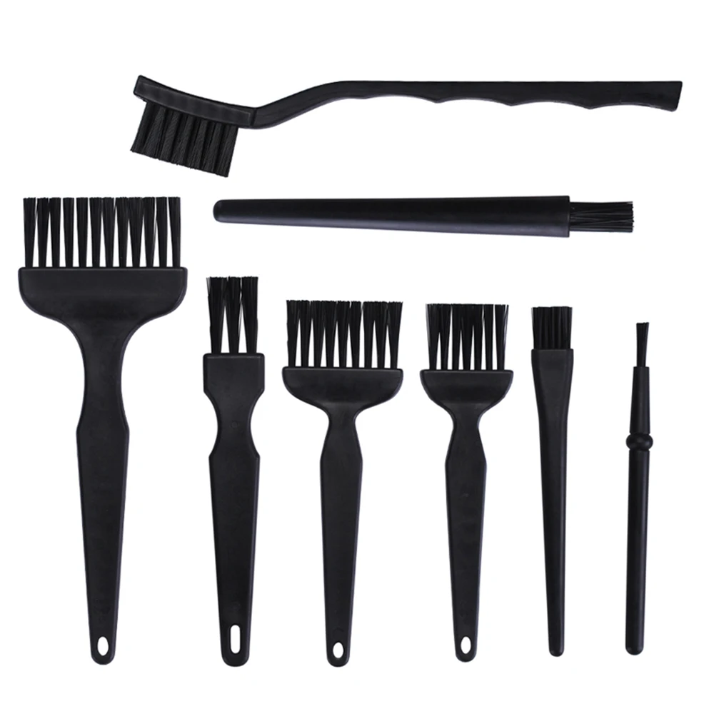 

8 in 1 ESD Safe Anti Static Brush Set Detailing Cleaning Tool for Mobile Phone Tablet PCB BGA Repair Work