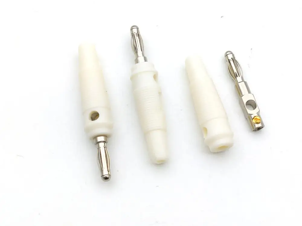 100 шт Белый 4 мм разъем типа &quotбанан&quot|post|post tests |