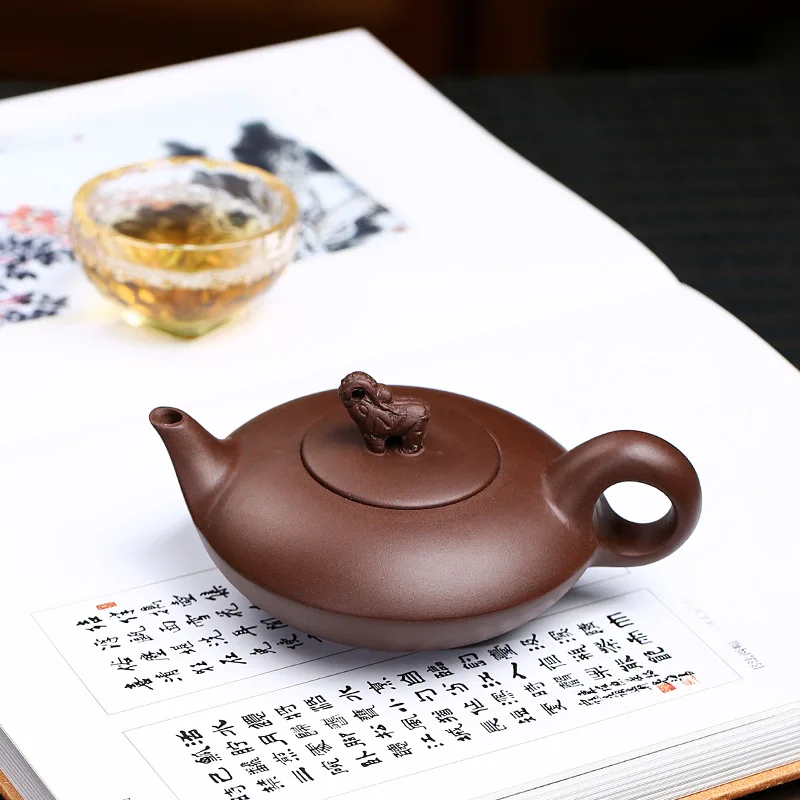 Zisha Pot удобный чайник для чая Yixing полностью ручной работы Aussie Elephant pot песочный