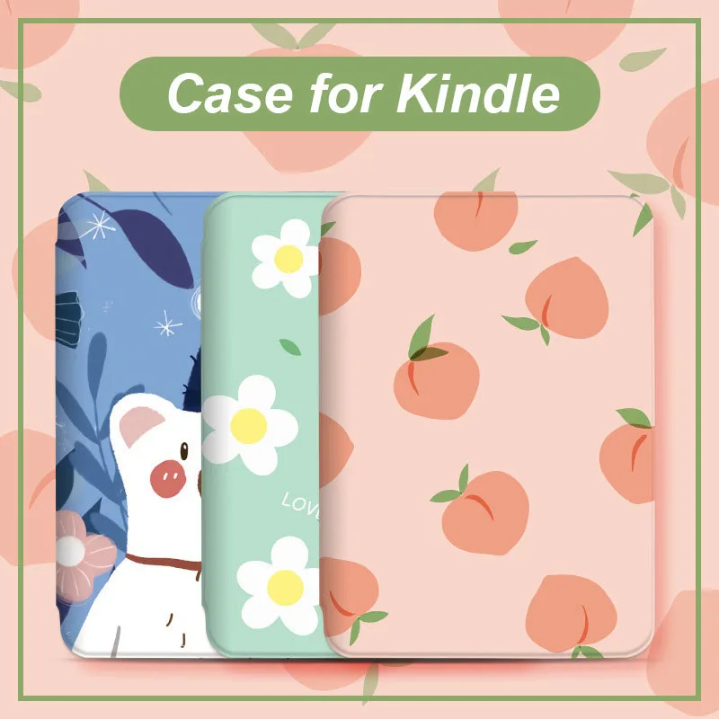 Мягкий чехол для Kindle Paperwhite 4 3 2 1 умный 10th 2018 8th 2016 Youth 958 658 558 из искусственной
