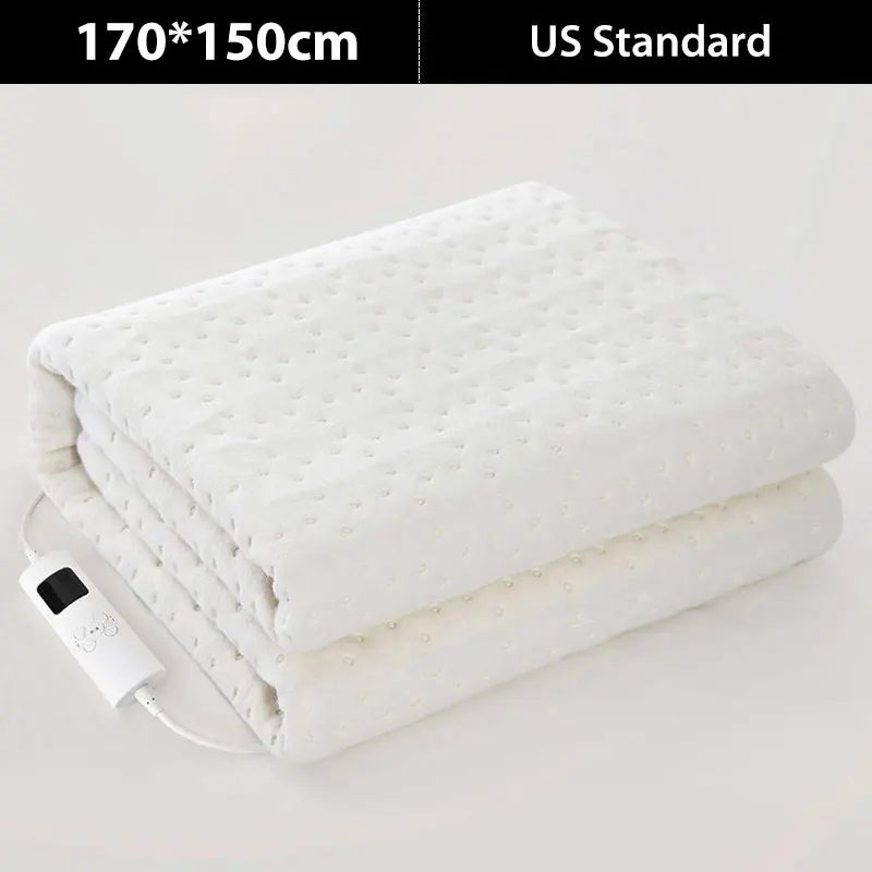 170x150 US Standard Xiaomi youpin, умное удаление клещей, электрическое одеяло, безопасность, синхронизация, интеллектуальный контроль температуры, удобная стирка для зимы - Цвет: 170x150 US Standard