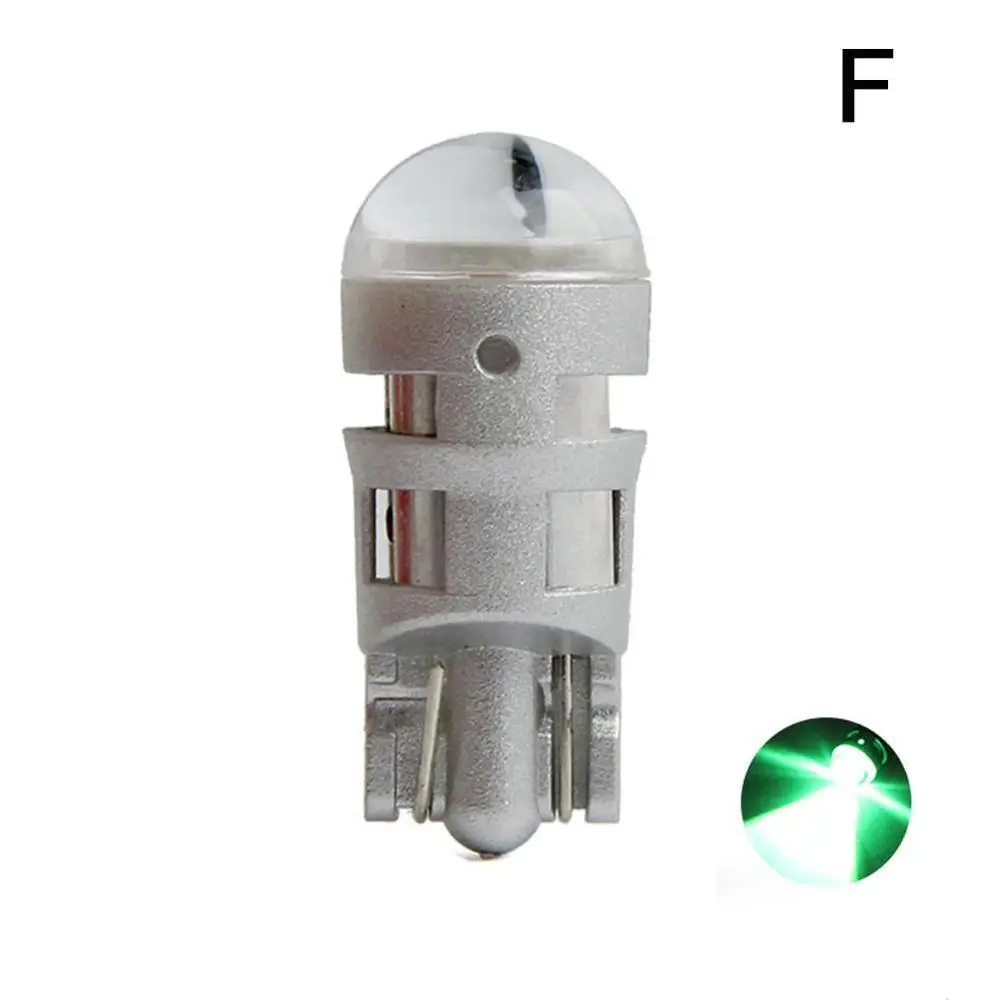 Зеленый 2 шт w5w светодиодный T10 Светодиодный лампочки Canbus 30301 SMD 3014 для Стоянкы Автомобилей Автомобиля сигнальный фонарь, интерьерная карта Потолочные плафоны дневные ходовые огни 12V Белый Амер яркий - Испускаемый цвет: Зеленый