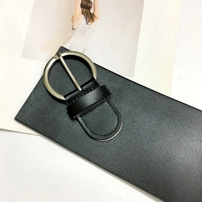 

XITAO Patchwork Metal Cummerbunds Women Trendy Fashion New Korean Style Asymmetrical Personality Match All Goddess Fan ZY3972