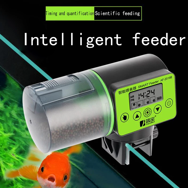 

Умная автоматическая кормушка для рыб, аквариумная кормушка, автоматический кормушка