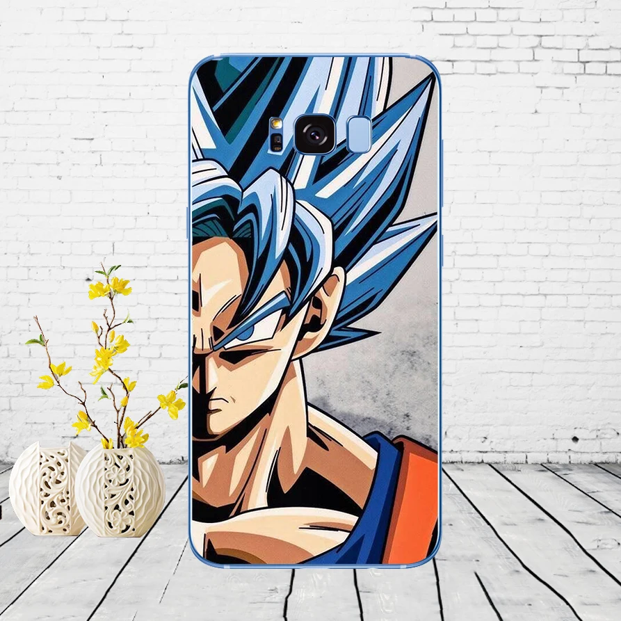 2 Мягкий силиконовый чехол для samsung Galaxy S6 S7 edge S8 S9 S10 plus A70 A50 чехол 79DD Dragon Ball z goku - Цвет: 2