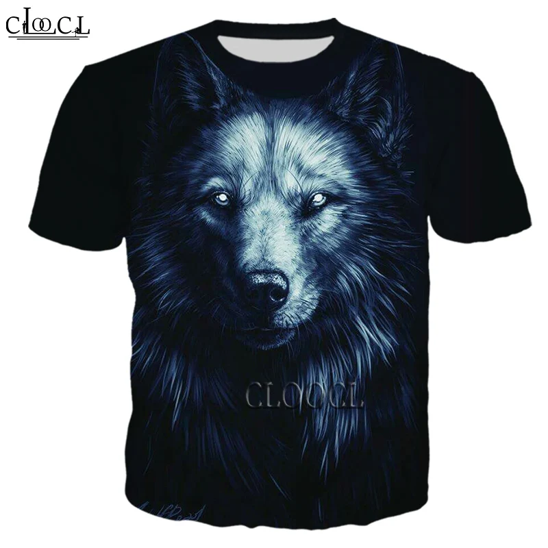 

HX Newest Popular Animal Wolf Men Women T Shirt 3D Print Casual Harajuku Tee Shirt Casual Pullover Tops Drop Shipping