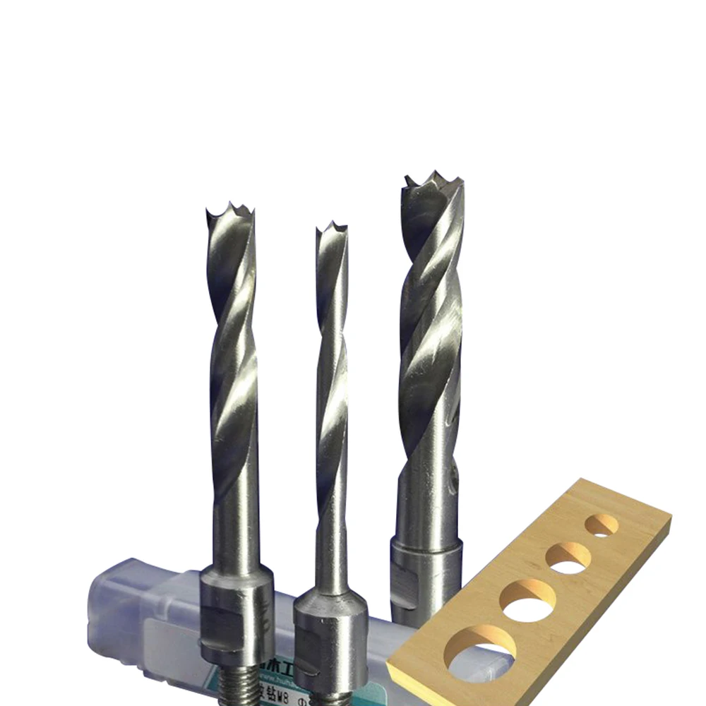 Сверло с внешними зубьями из быстрорежущей стали для деревообработки диаметр