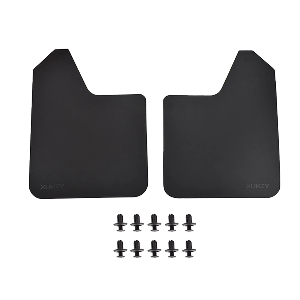 2pcs-set Black Брызговики крыло брызговиков вспышки для Ford Focus ST RS SE Sport Turbo X ZETEC S Mk III MK2 MK3 MK4 2 3 4 - Цвет: 2pcs-set Black