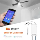 Интеллектуальный выключатель света SONOFF IFan03 Wi-Fi RF 433 МГц потолочная светильник переключатель вентилятора контроллер для eWelinK приложение Smart Автоматизация работать с Alexa Google Home