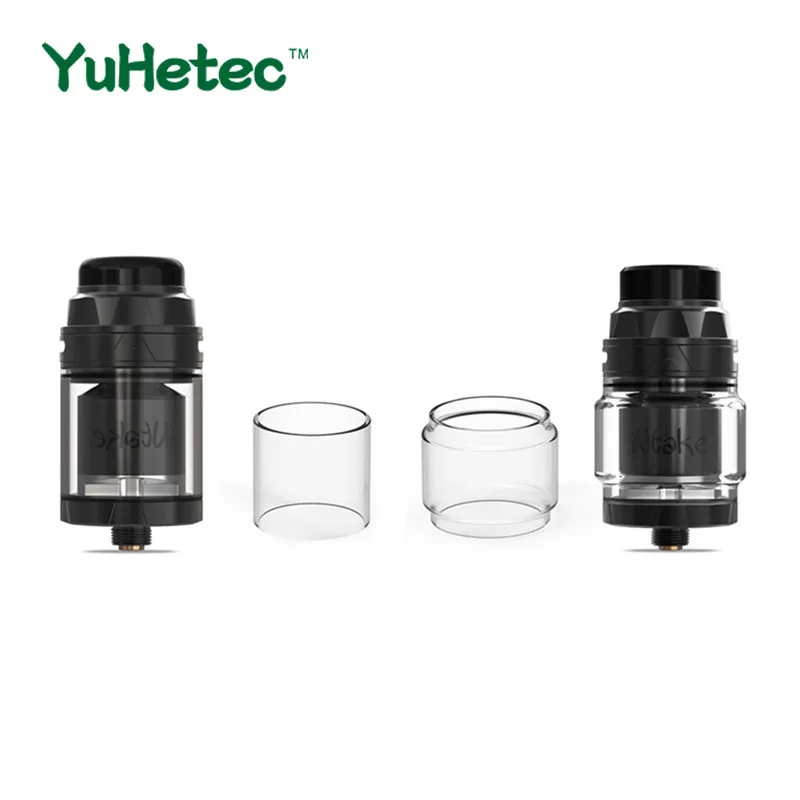 

YUHETEC Intake SUB-OHM Tank / Intake MTL bubble glass tube for Augvape Intake Single / daul coil RTA Normal Glass 2PCS