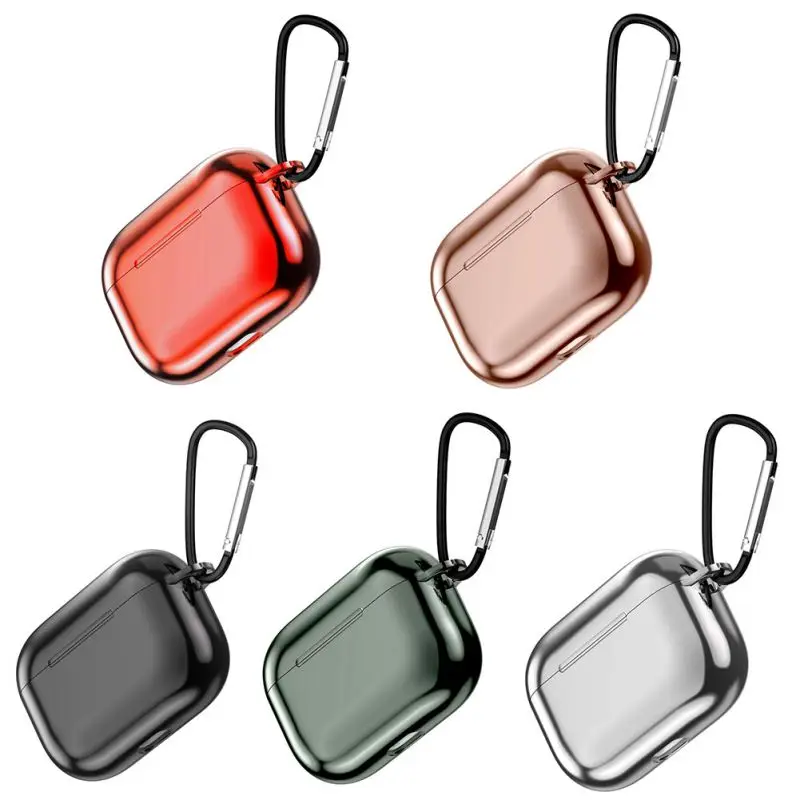 Защитный чехол для AirPods Pro защитный ТПУ противоударные наушники с покрытием Air Pods