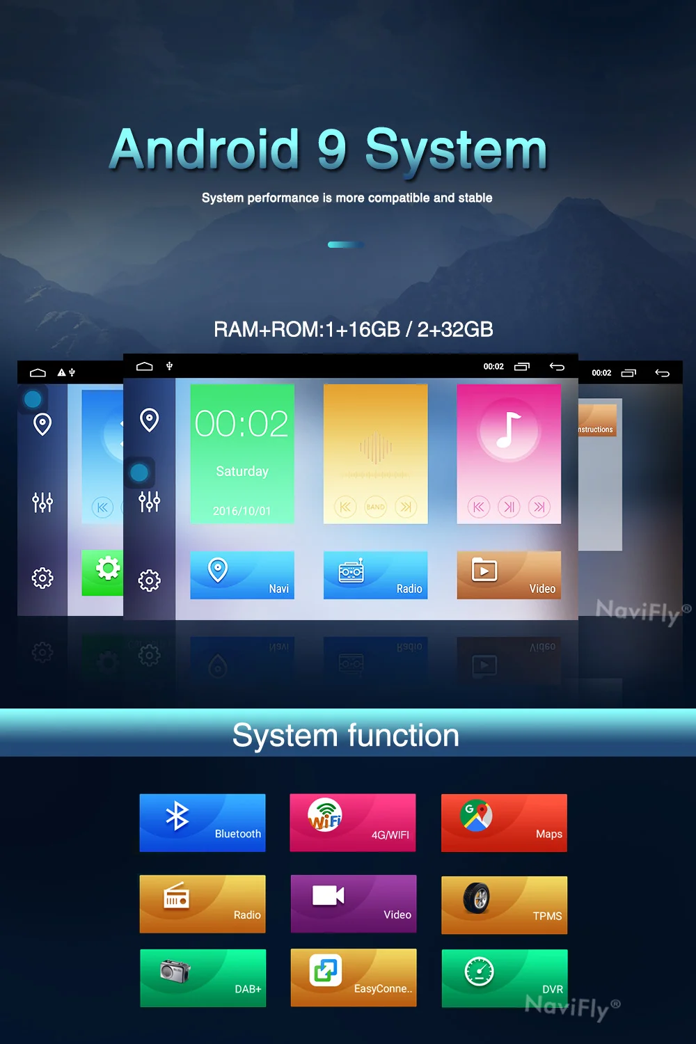 Navifly Android9.1 RDS DVR DAB+ автомобильный DVD мультимедийный плеер для Mercedes W203 android C200 C230 C240 C320 C350 CLK W209