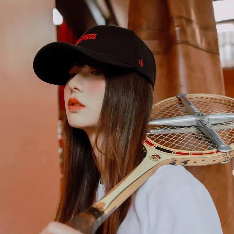 Корейская бейсбольная кепка для весны и лета|Бейсболка с регулируемым козырьком|