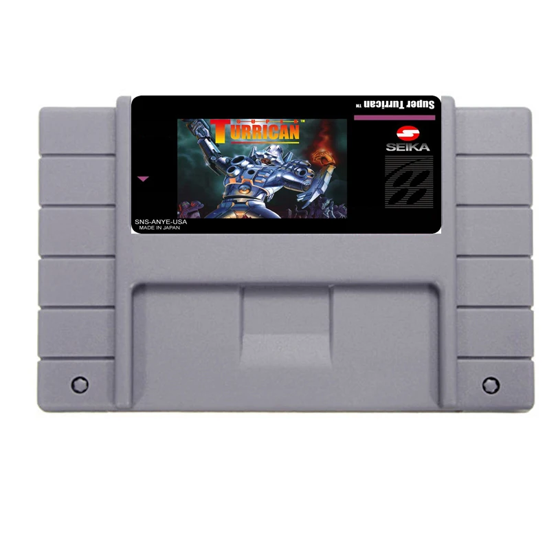

Лидер продаж, 16-битный 46pin карточки для Супер игры SuperTurrican