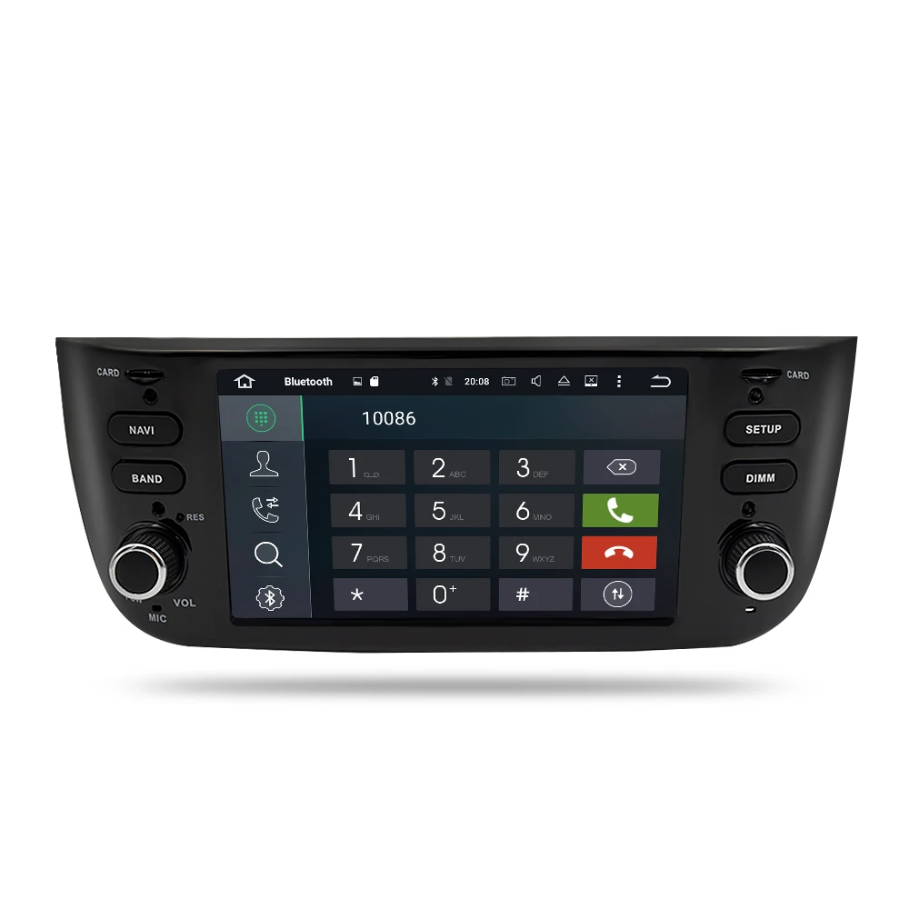 Android 7 1 автомобильный Радио GPS Навигация стерео для Fiat Grande Punto Linea 2012 2017 авто аудио