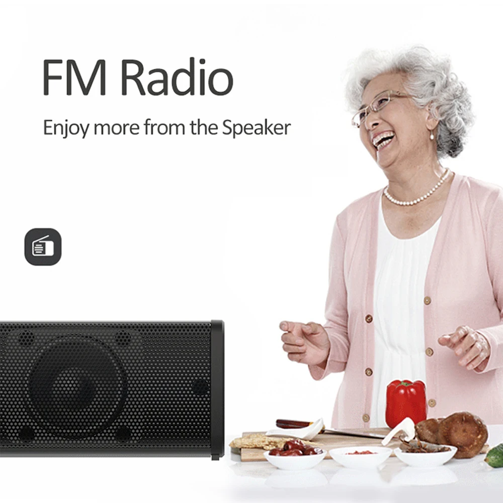 Bluetooth Колонка CYBORIS TWS с поддержкой 4 2 FM AUX RCA|earphone in ear|stereo earphoneearphone microphone |