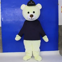 halloween white bear mascot costume suit cosplay party dress outfit clothing christmas fursuit outfits carnival xmas ad clothes
