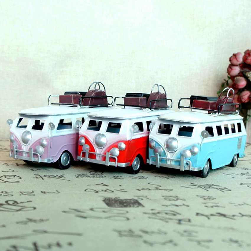 1 шт. Ретро Металлические дорожные шины классика память для автобуса деловой