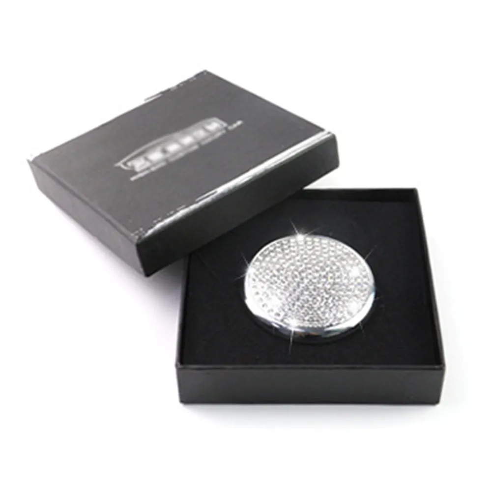 

1PC Knob Decor Cover Blingbling Car DIY Diamond Multimedia Control Durable