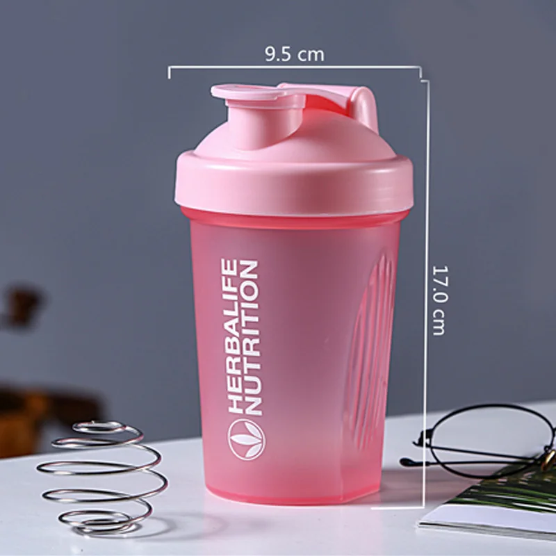 400 мл 500 мл портативный Herbalife Nutrtion прозрачный велосипедный велосипед герметичная Спортивная небьющаяся пластиковая бутылка для воды