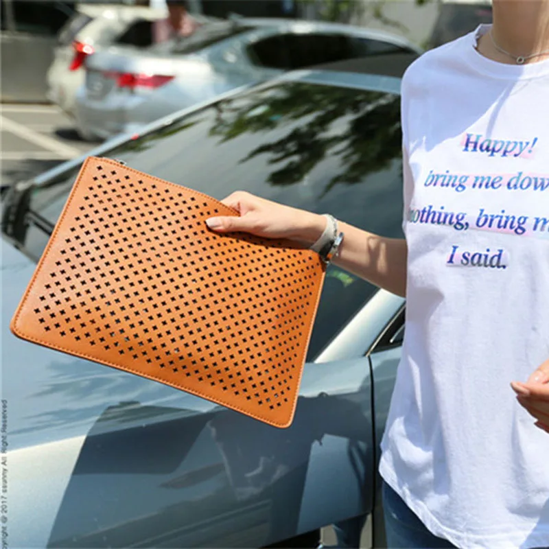 XMESSUN 2021 новая женская сумка-конверт с вырезами Женская модная трендовая