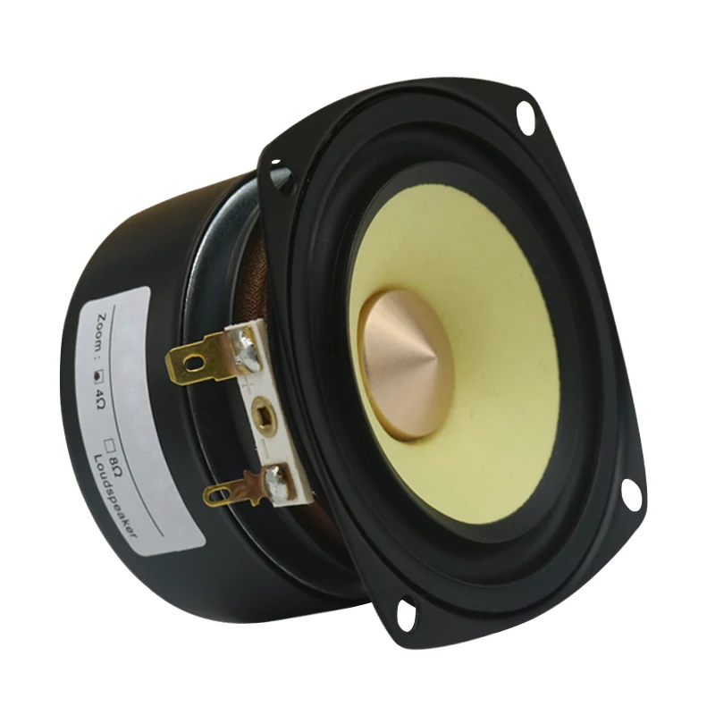 

15W 4 8Ohm Hifi Audio Speaker 3Inch Full Range Speaker Treble Midrange Bass Loudspeaker Computer Bookshelf DIY Speaker Part