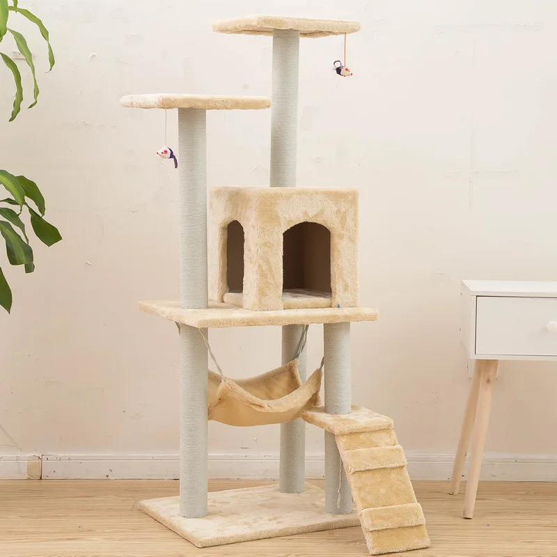 Cat игрушки для захватывания дерево восхождение Кот дерево прыгающая игрушка с лазанье по лестнице Кот рамки Мебель когтеточка