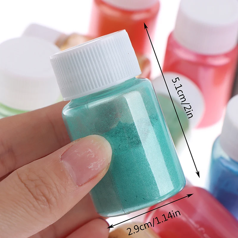 

4Pcs/set Mixed Color Resin Jewelry DIY Craft Glowing Powder Luminous Pigment Set