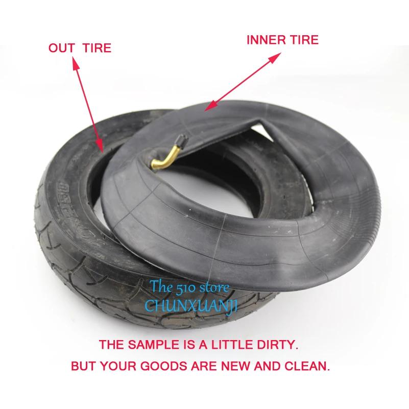 

Шины 10x2,50 дюйма, черные, 10 x для электрического скутера, шина для баланса привода велосипеда, 10-дюймовая шина и внутренняя трубка